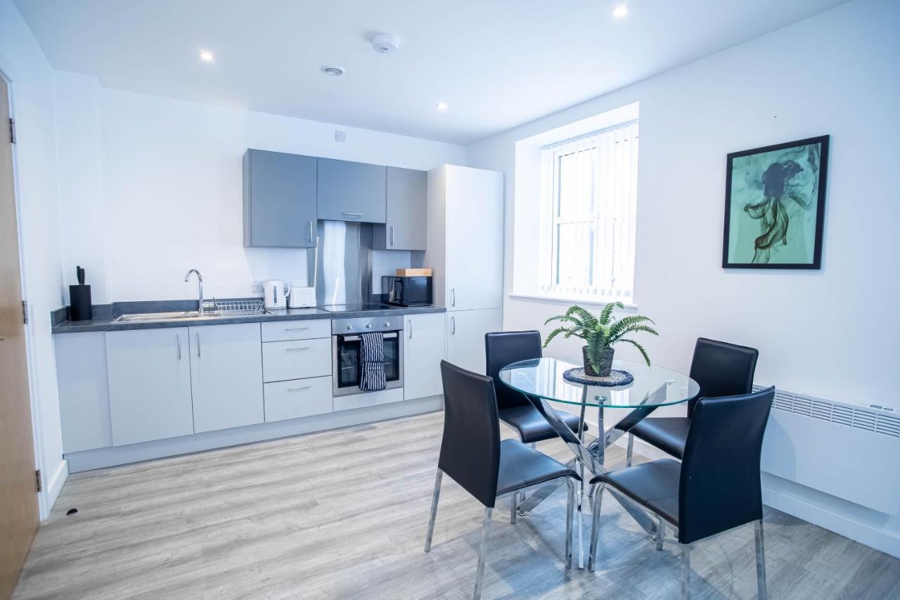 Luxury Apartments Available Next To Train Station - The Wallgate Apartments Wigan - Free Parking Luaran gambar