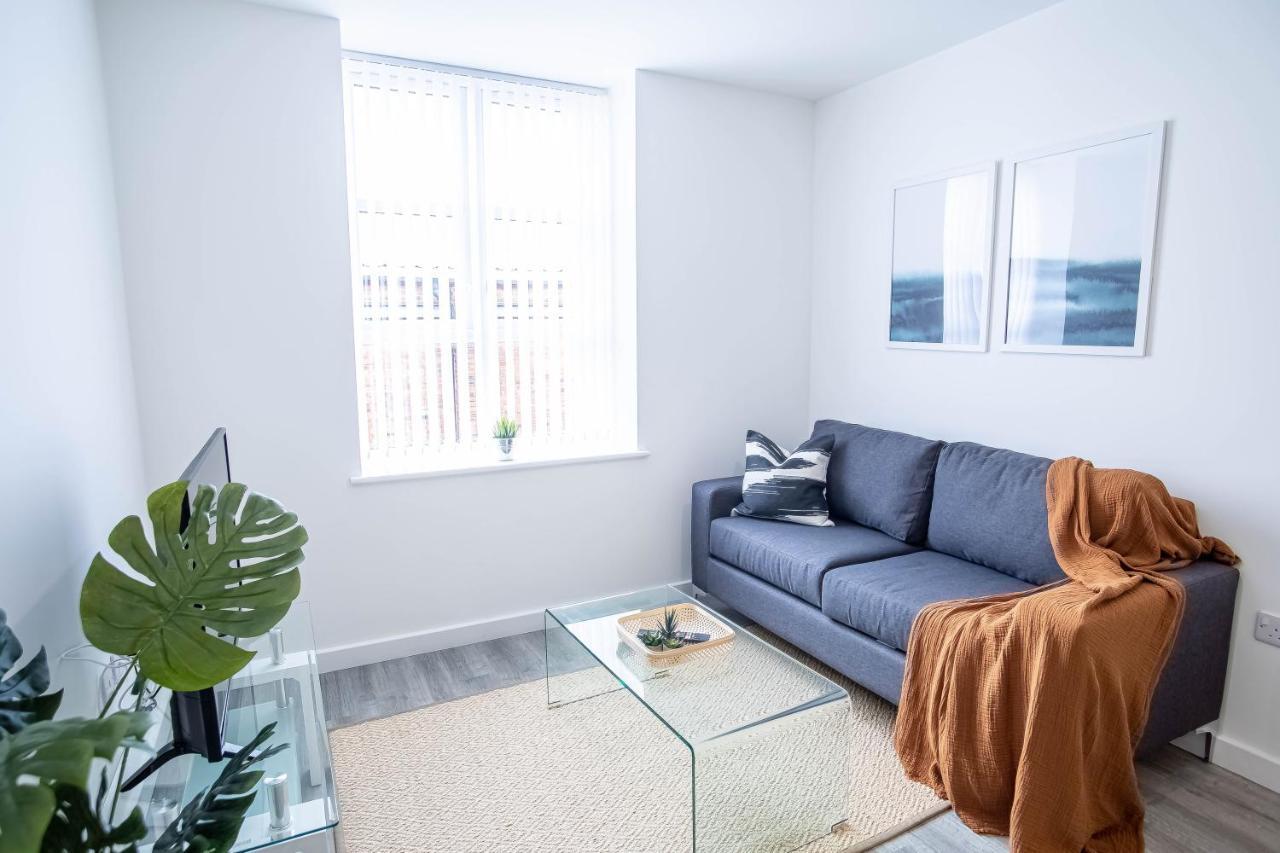 Luxury Apartments Available Next To Train Station - The Wallgate Apartments Wigan - Free Parking Luaran gambar