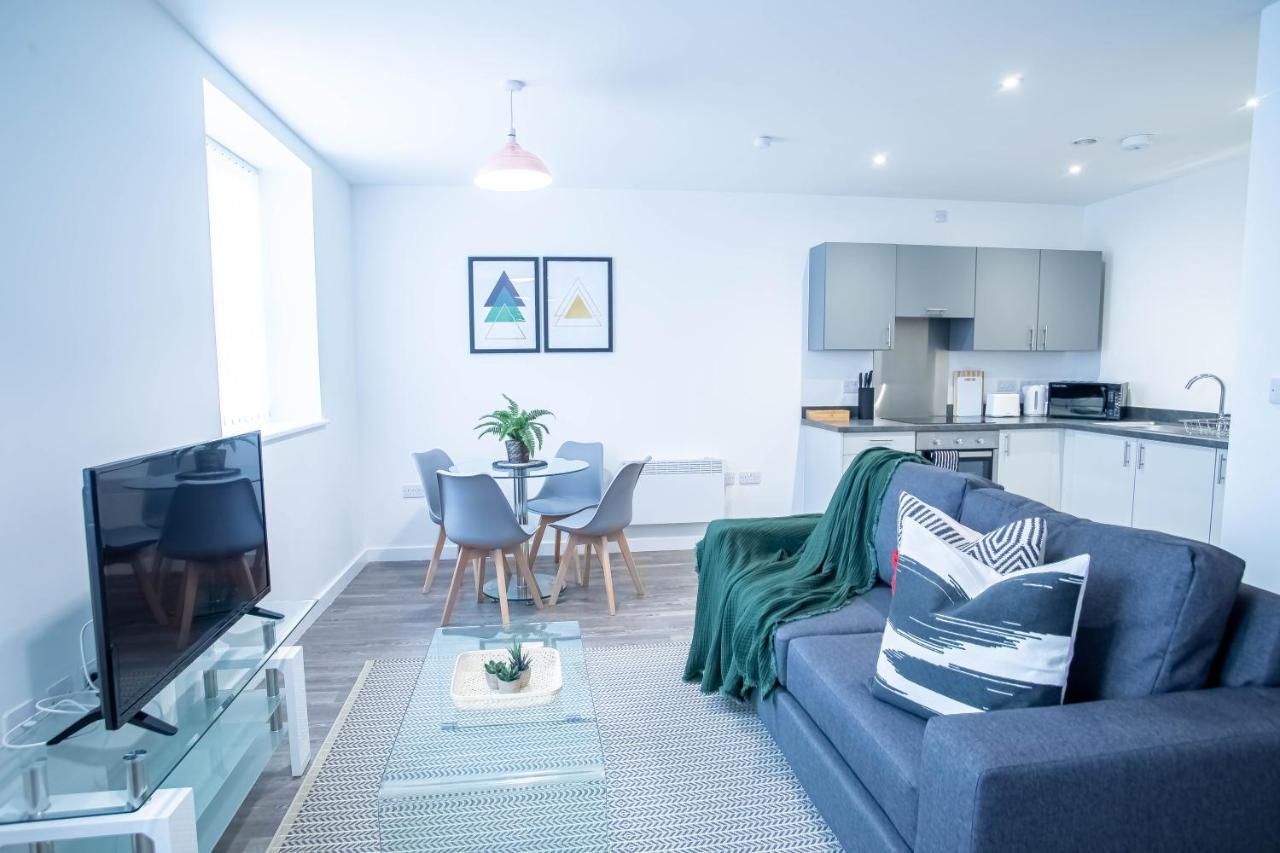 Luxury Apartments Available Next To Train Station - The Wallgate Apartments Wigan - Free Parking Luaran gambar